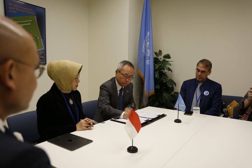 Signing of MoU between BPS and UNDESA