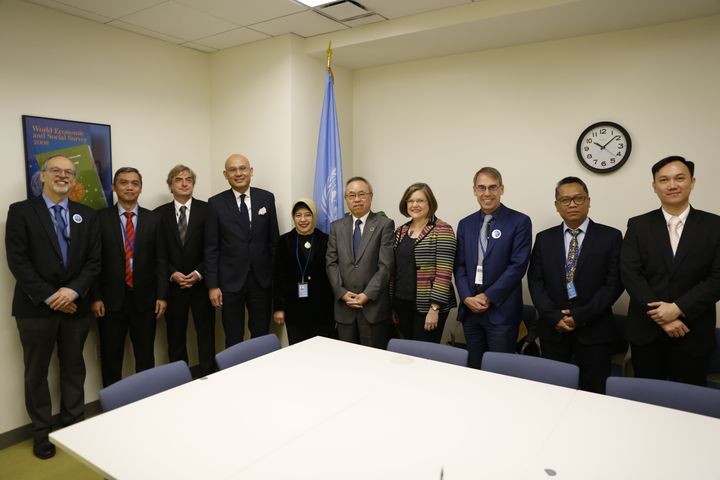 Signing of MoU between BPS and UNDESA